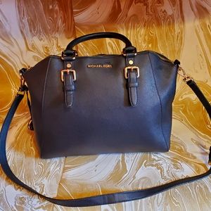 Michael Kors Ciara Saffiano Leather Satchel Purse